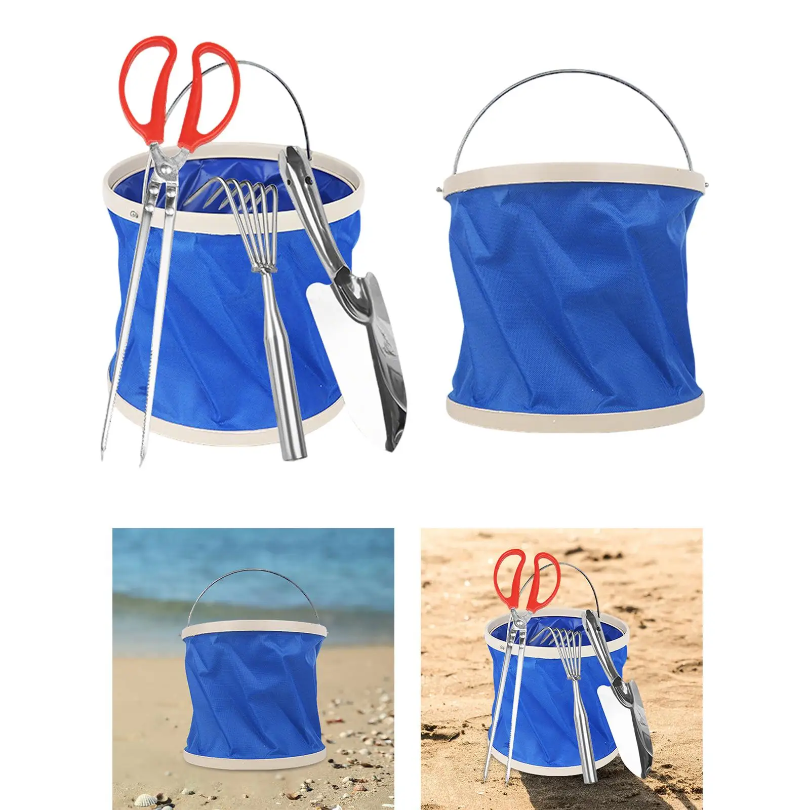 Seau de plage jouet de plage voyage sable jouet activité de plein air robuste adultes