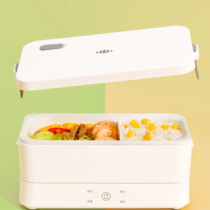 Portable Electric Lunch Box Cooling and Heating Integrated Multifunctional Thermal Insulation Lunch Container Office Dormitory