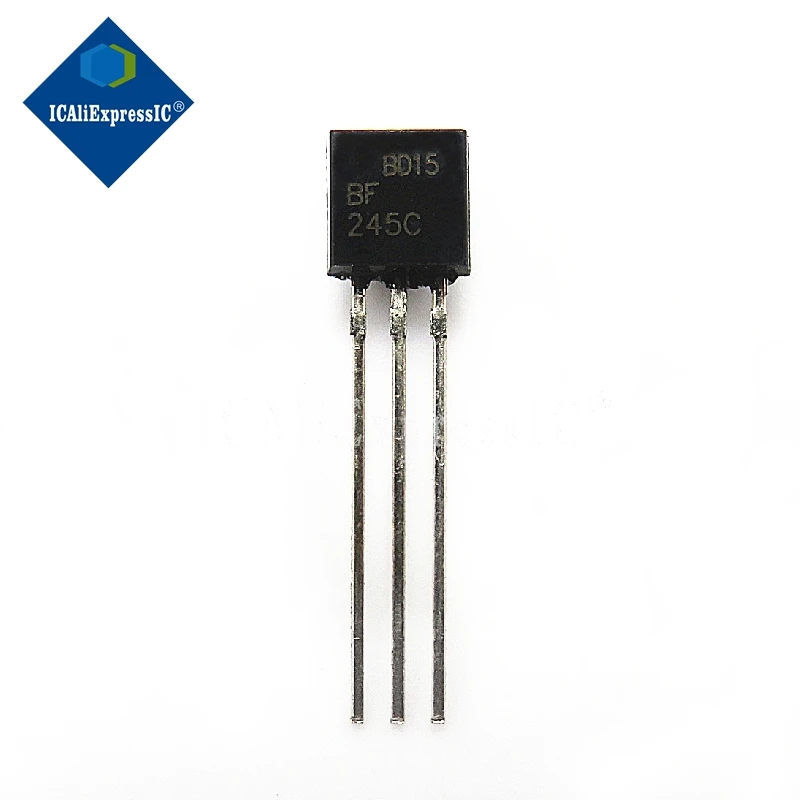 10pcs/lot BF245C F245C AMP RF NCH 30V 10MA TO-92 IC In Stock