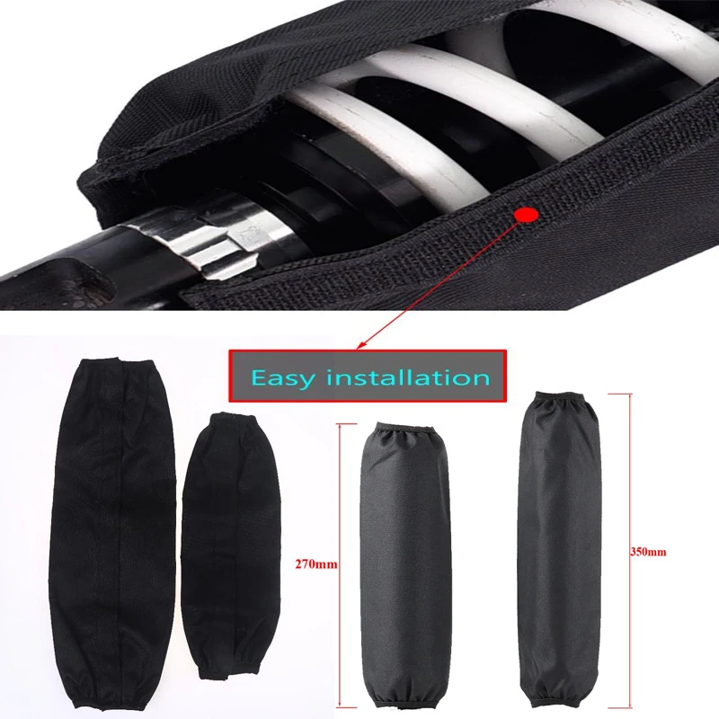 

1/2PCS 270/350mm Absorber Suspension Protector Cover Waterproof Dustproof Shock Absorber Cover For Motorcycle Electric Vehicle
