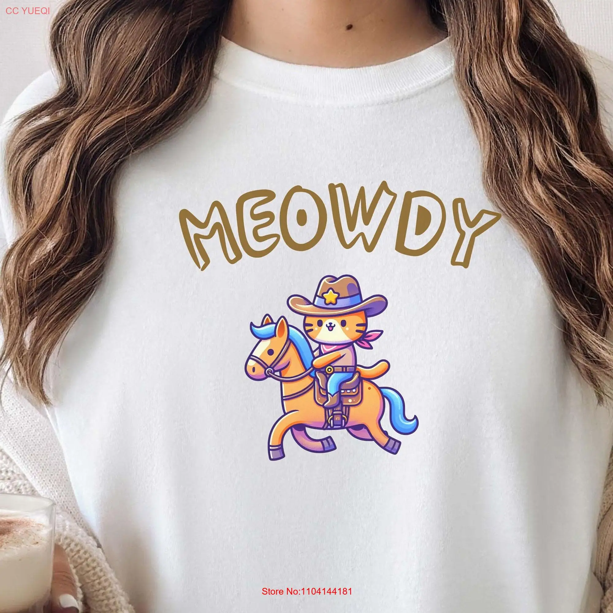 Cowboy Cat Comfort Colors Brand Meowdy Cute Kitten Country Western Vintage T Shirt Retro 90s Cowgirl Rodeo Life 2000s Ranch