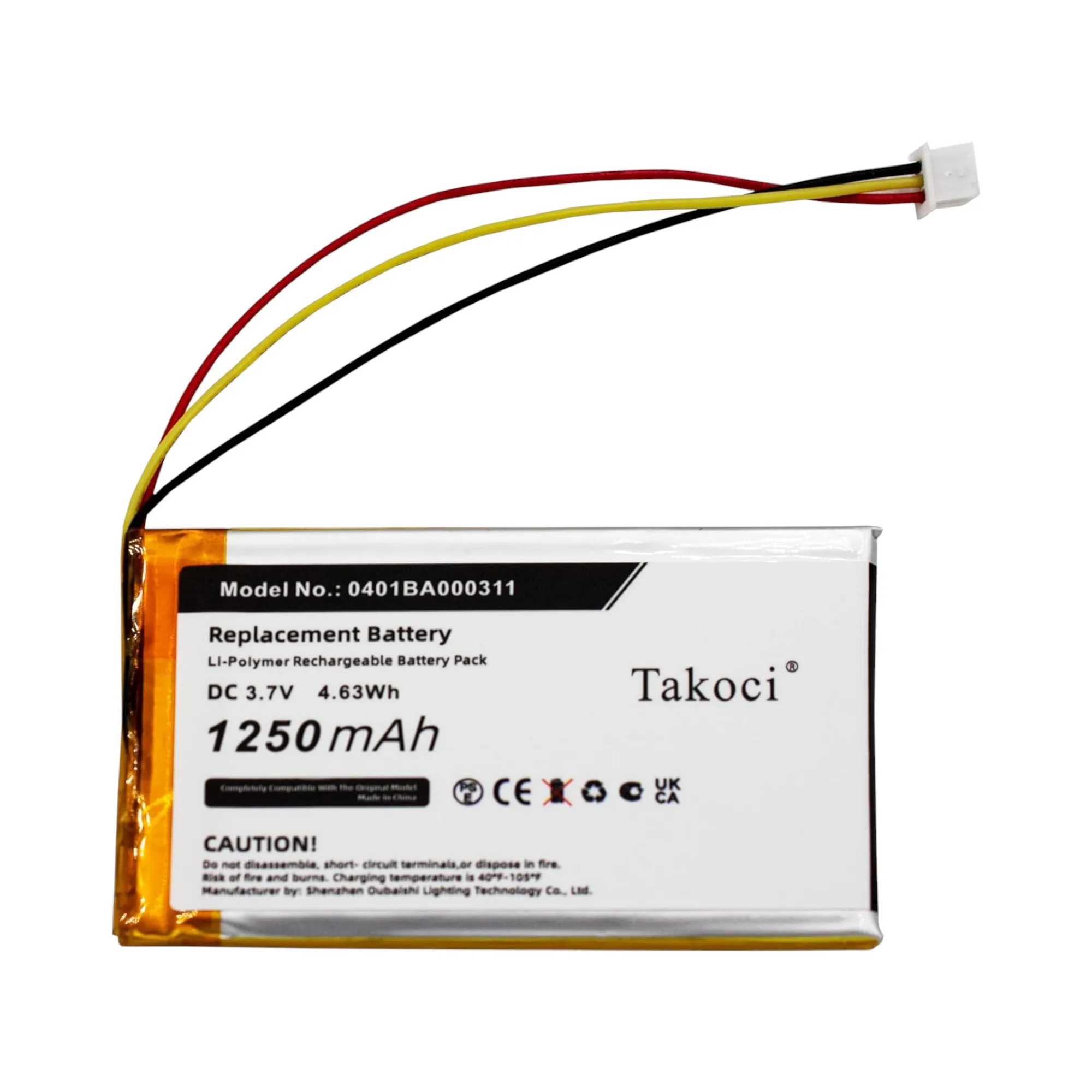 

Replacement Battery 1250mAh for ELCA MITO-VETTA, MAGO-EVO, VETTA, EVO, Alpi, Radiocontrol 0401BA000311