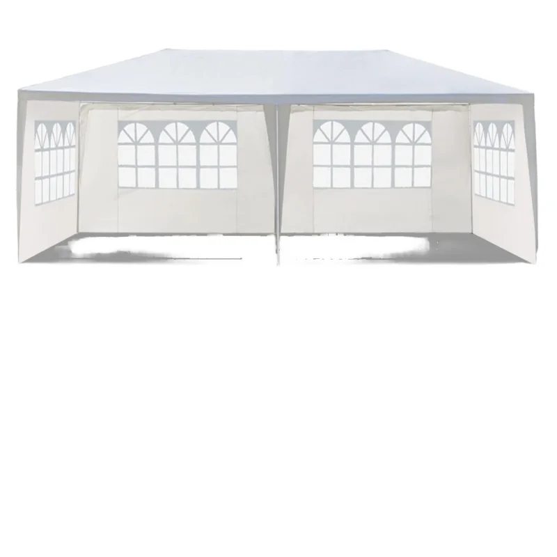 custom.Waterproof Outdoor Folding Tent-up Gazebo with Sides and Window Canopy Powder Coated Metal Frame Events