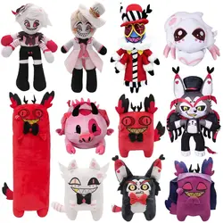 Vervloekte Kat Alastor Cosplay Pluche Dikke Nuggets Engel Stofomhulsel Lucifer Plushies Knuffeldier Fantasie Verjaardagsgeschenken Mascotte Rekwisieten