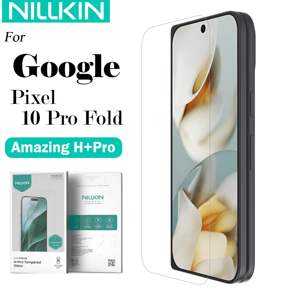 

NILLKIN For Google Pixel 10 Pro Fold H + Pro Series Screen Tempered Glass 9H Anti Explosion Screen Protector Film