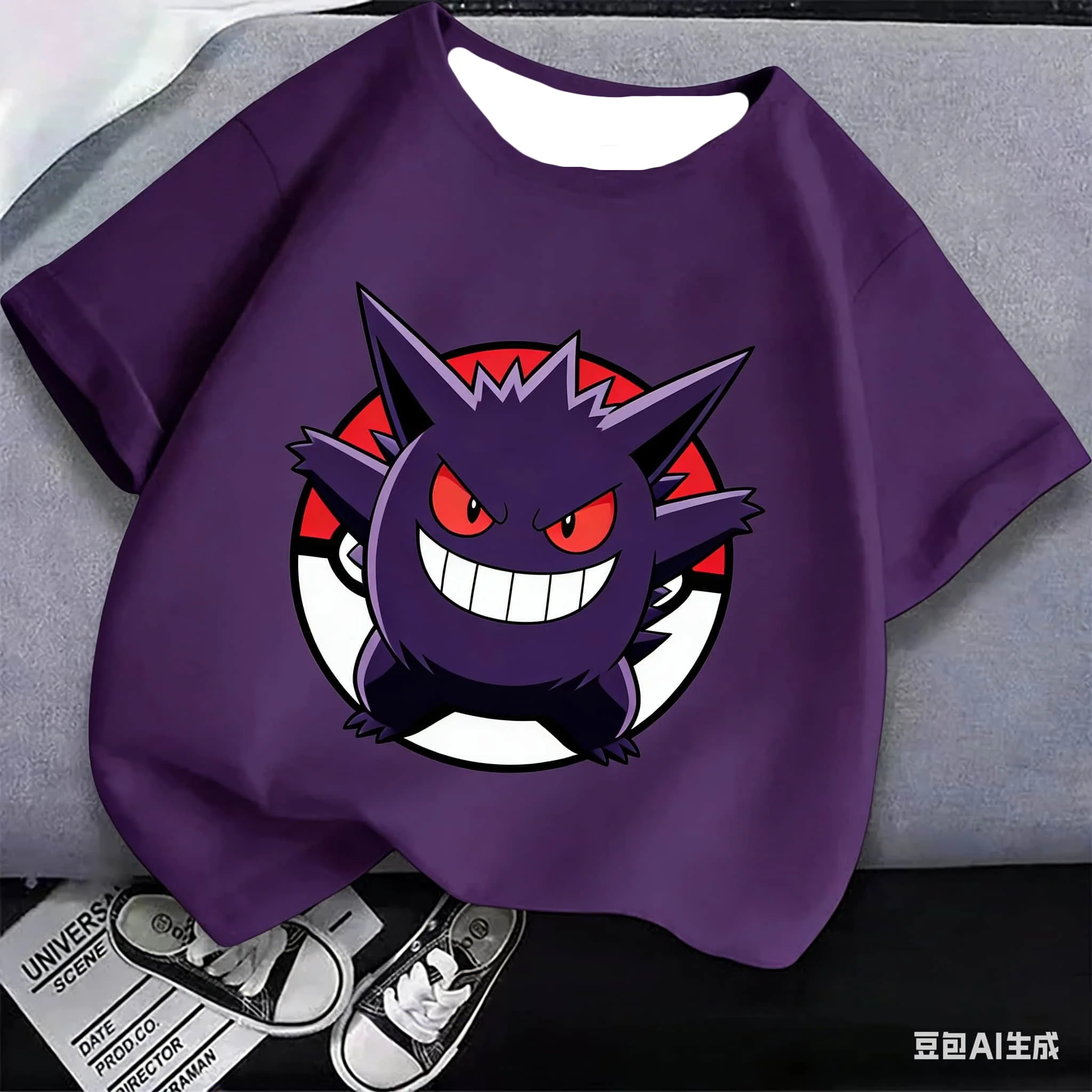 

Pokemons Pikachu Kids T Shirts Anime Family Matching T-Shirt Boys Girls Summer Casual Short Sleeves Tops Children Clothing 2026