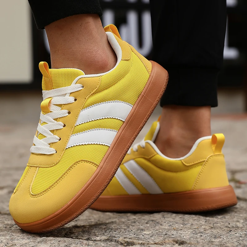 Atmungsaktive Zero-Drop-Wanderschuhe für Herren, modische Freizeitsneaker, rutschfeste Laufschuhe, Trainingsschuhe für die Schule, Unisex – Detail 18