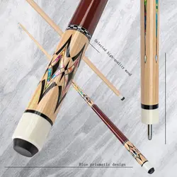 Bastão Maple Wood Cue para profissionais, bilhar Premium, cor natural, alta densidade