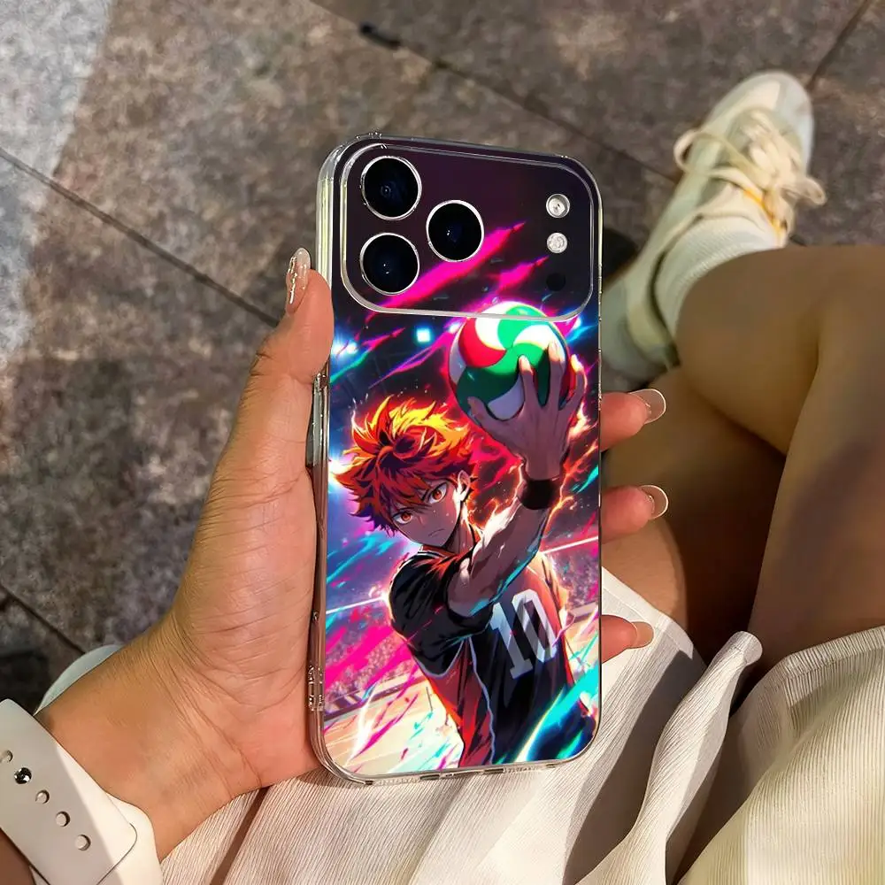حافظة هاتف رائعة H-Haikyuus K-Karasuno لهاتف iPhone 14,13,12,11,17,16,15,Pro,Max,Plus,X,XS,XR,SE,غطاء ناعم شفاف صغير #2