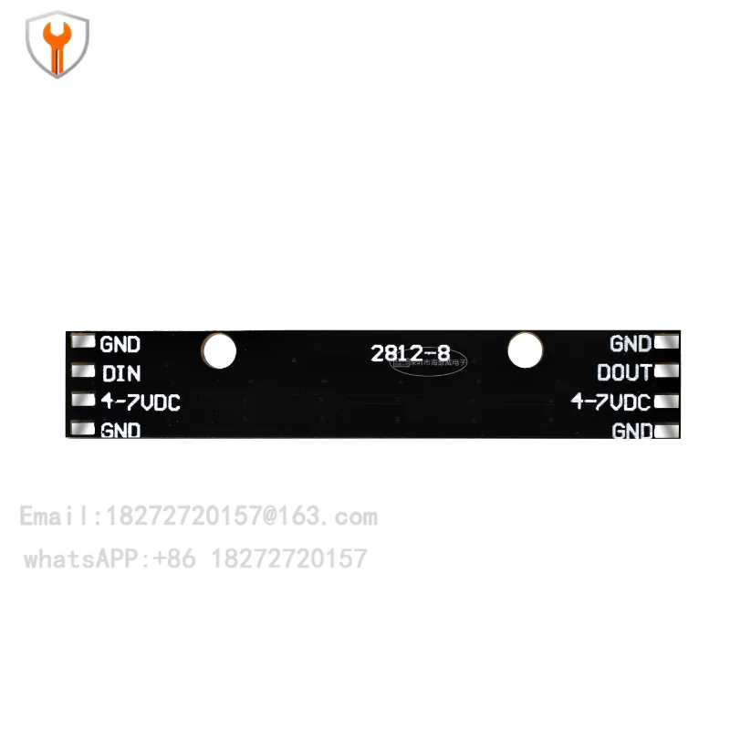 8-Bit WS2812 5050 RGB LED full-color driver lantern development board, blackboard