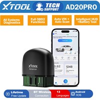 XTOOL Advancer AD20PRO All Systems Diagnostic Wireless BT Car OBD2 Code Reader Lifetime  Free Update Auto VIN Scan Battery Test