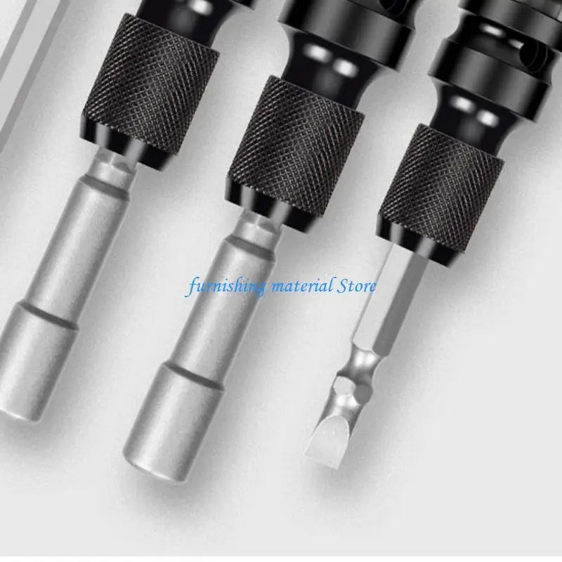 

Y5GD 1/2 Square To 1/4 Hexagonal Socket Adapter Quick Releases Impact Bit Holders