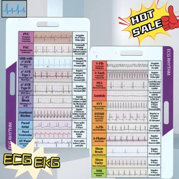 EKG/EKG Ritim Cep Kartı Cep Kartı EKG Kendinden Ölçüm Cetveli YUMURTA Binişli Talepler Hassas Ölçüm Ev Aracı
