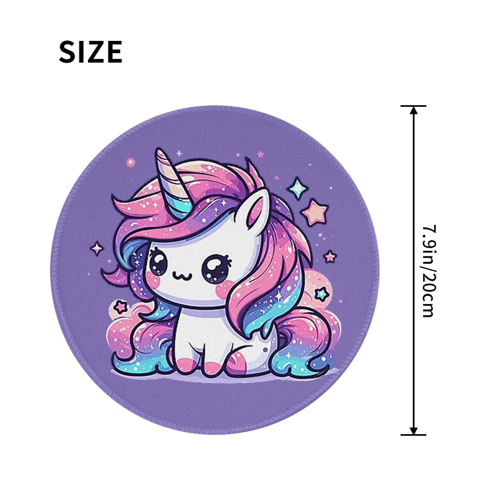 Sparkle Unicorn Magic Mouse Pad Computer Keyboard Mouse Mat Gamer PC Laptop Desk Mat Office Accessories Table Mats
