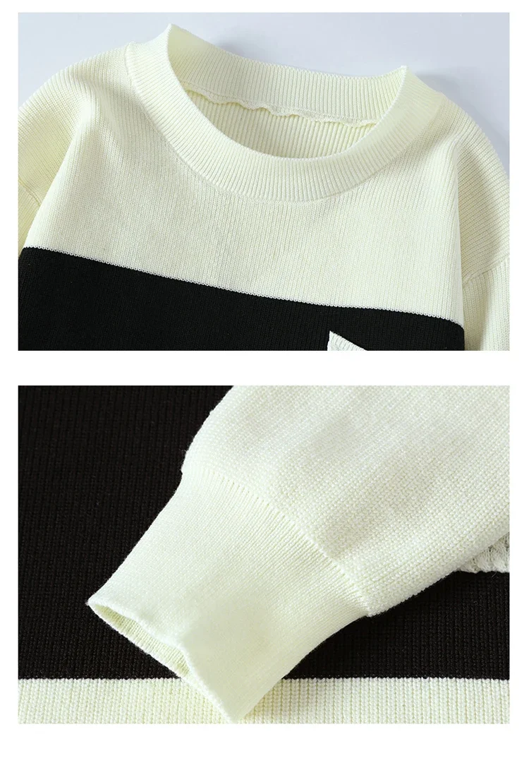 سترة للرجال ملابس للرجال قميص رجالي بلوفرات ربيعية ملابس خروج غير رسمية متماسكة موضة الخريف Hombre دافئ متين ذكر