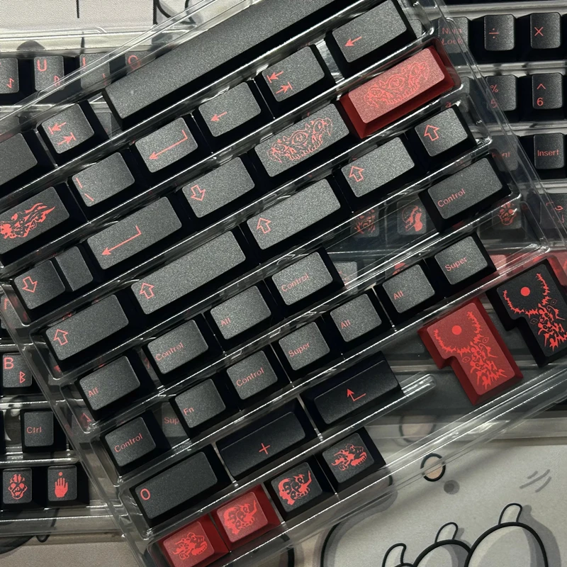 1 Set GMK Pandemonium Keycaps  - Keyboard Lube Kit ulasan dan harga