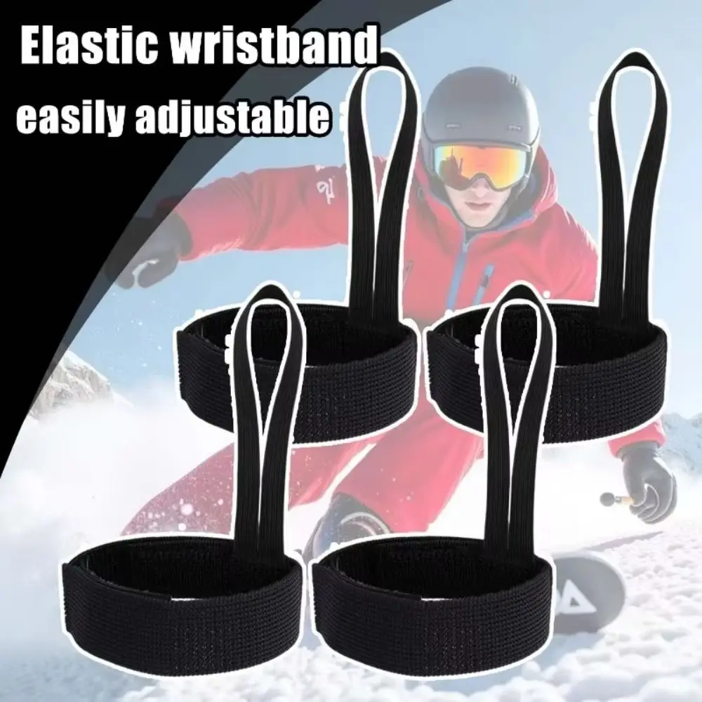 

New Elastic Ski Glove Wrist Strap Lightweight Anti-slip Glove Holder Nylon Wrist Leash