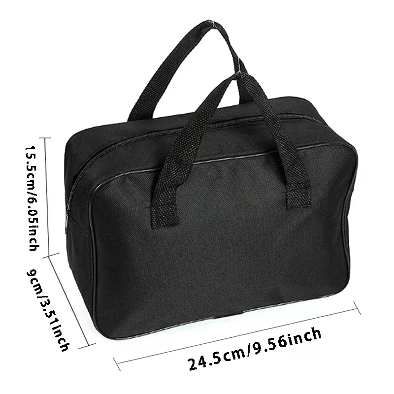 1pcs Electrician Hardware Thickening Repair Bag Tool Bag Power Tool Handbag Car Air Pump Travel Oxford Cloth Suitcase