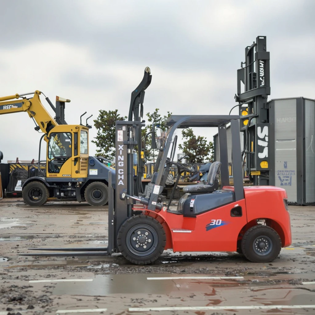 Diesel-Electric Forklift With Swivel Forks – Stable Load Handling And Fast Acceleration, Doubling Your Warehouse Efficiency