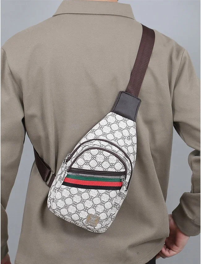 Universelle Multifunktionale Umhängetasche für Herren/Damen, Schulter-Crossover-Brusttasche, lässige Handtasche mit Kopfhörerfach – Detail 27