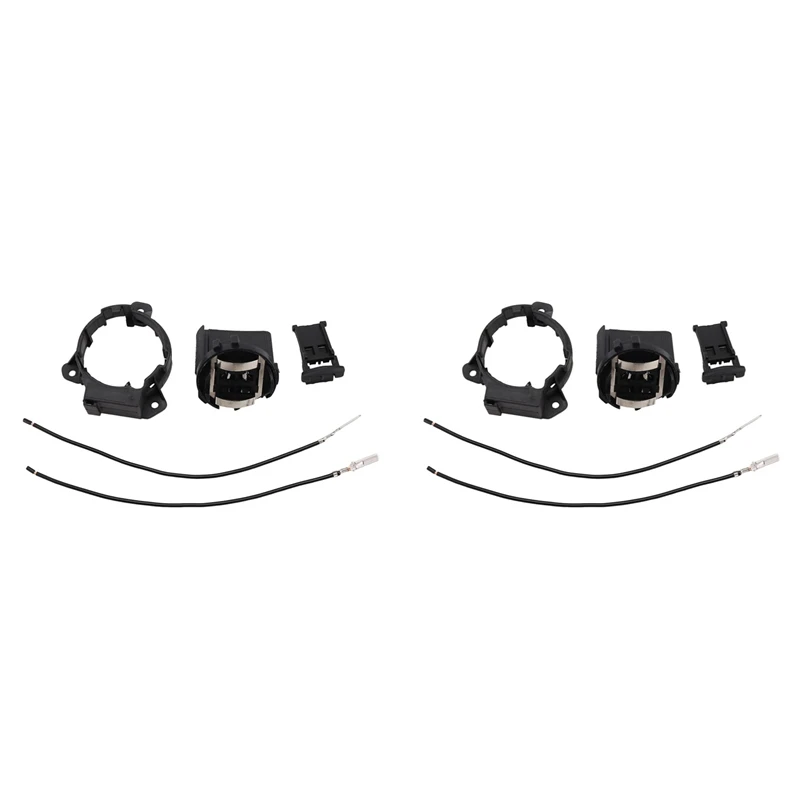 

2X Car Halogen Lamp Holder Low Beam Head Light Base H7 Lamp Holder 5K0941109 A9068260282 For VW Golf 6 MK6 7 MK7 Tiguan-AD39