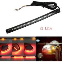 12-15 V Flexible LED Light Strip with Tail Brake Stop Turn Signal 32 SMD/48 SMD Universal For Motorcycles Cars ATVs SUVs