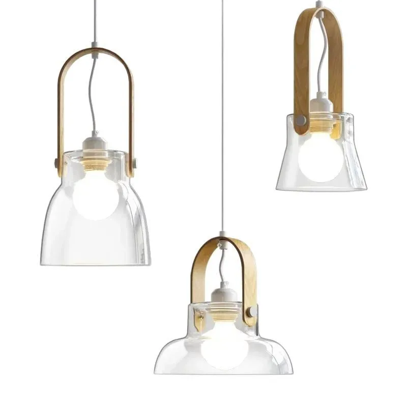 

Modern, minimalist, bar, glass, small chandelier, creative, dining table, Nordic, creative