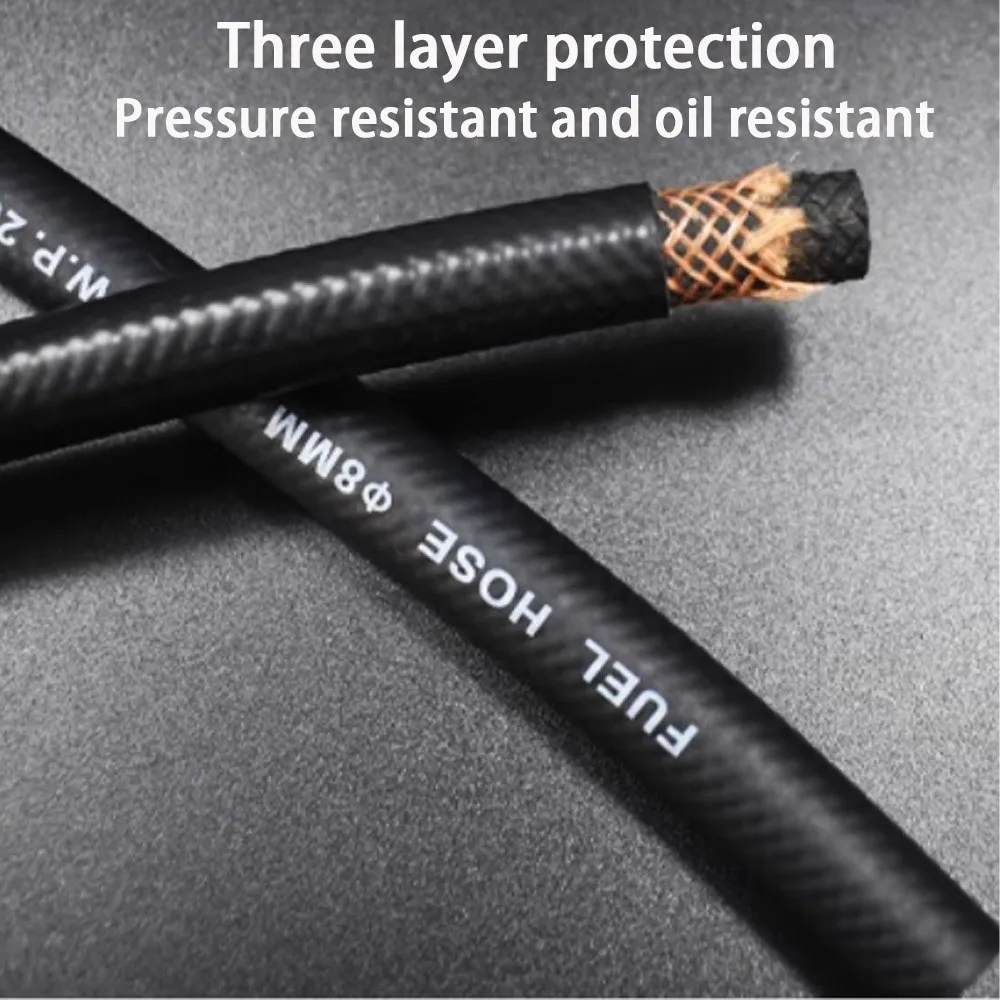 ID3~38mm NBR diesel engine high-pressure oil pipe, high temperature resistant oil delivery hose 1M