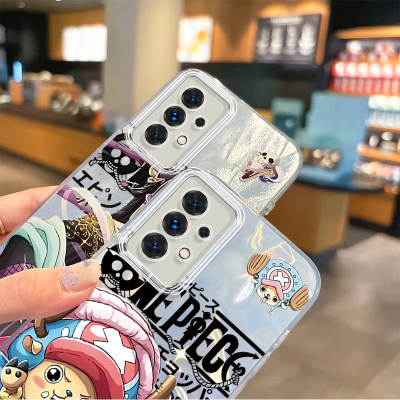 Anime O-One Pieces Phone Case For Samsung Galaxy S25 S24 S23 S22 S21 Plus Ultra S24 FE A73 A72 A55 A54 A53 Hard Shockproof Cover