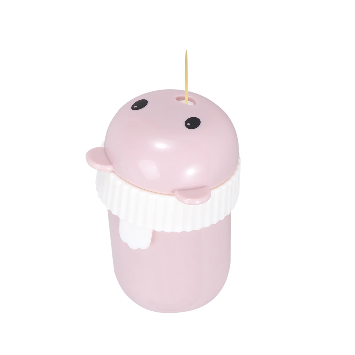 

Lovely Panda Shape Toothpick Box Plastic Cartoon Holder Dispenser Smooth Surface Easy Carry For Coffee Shops Restaurants