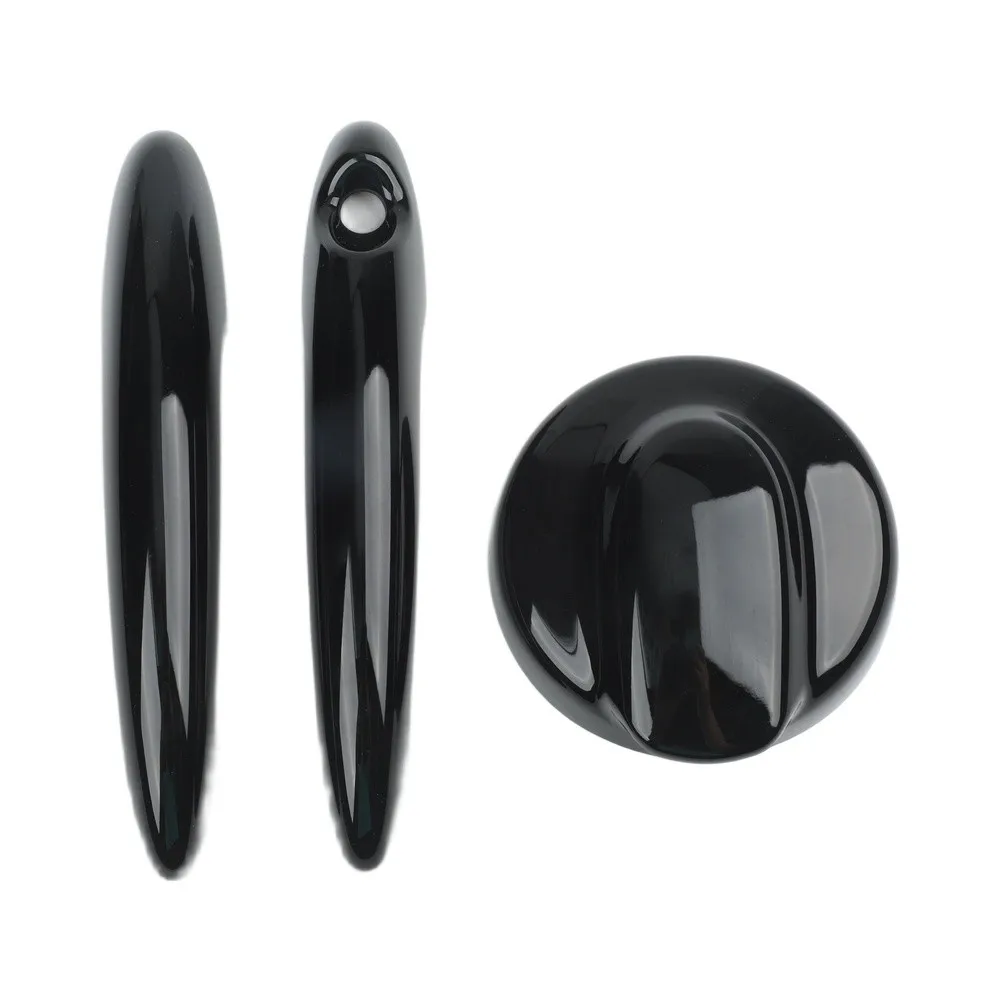 Door Handle Accessories with Fuel Tank Cover for MINI R55 for clubman for Cooper S 2007 2014 and R56 Hatchback for Cooper S 2006