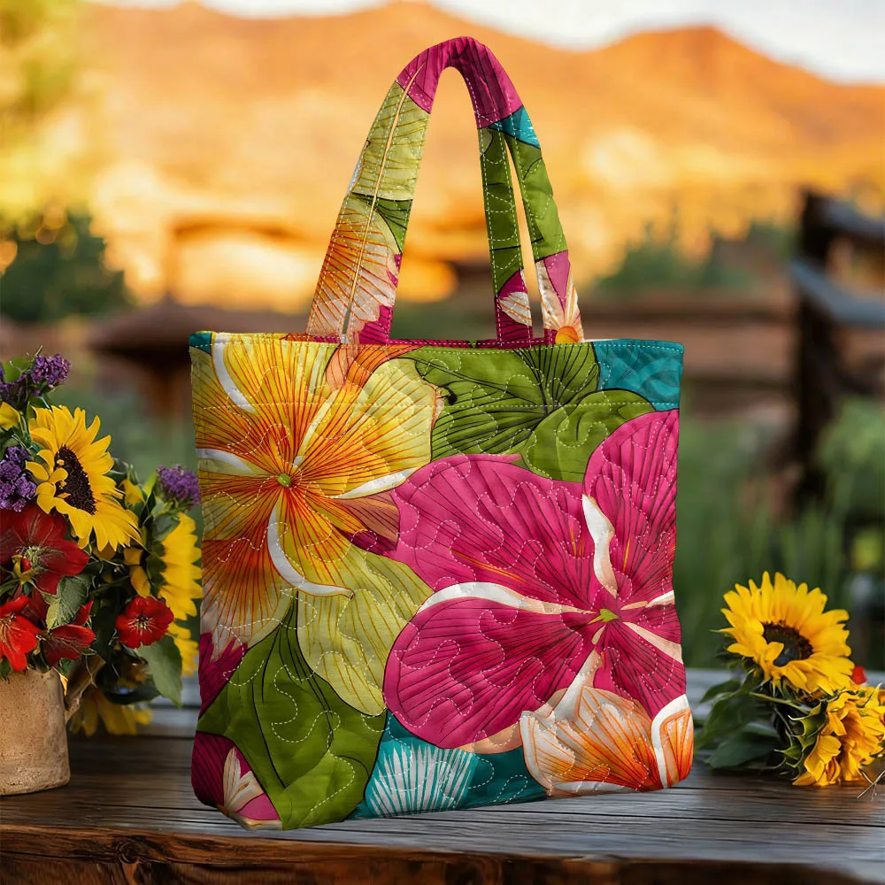 3D Printed Quilted Tote Bag Shopping Bags Gifts Shoulder Bag elegant Handbag Sport Bag Travel Beach Hiking Camping