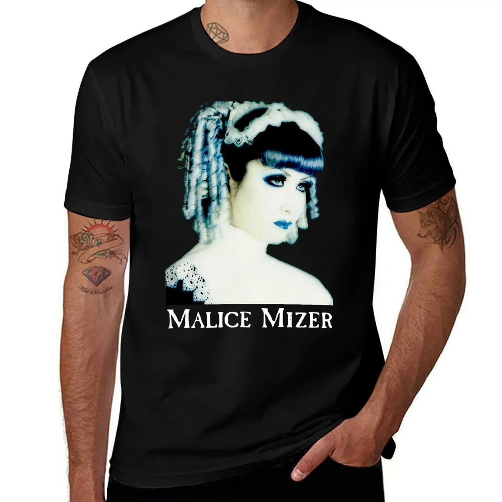 

My Favorite People Band Malice Mizer Vintage Retro T-Shirt Soft Anti-Shrink Cotton Tee