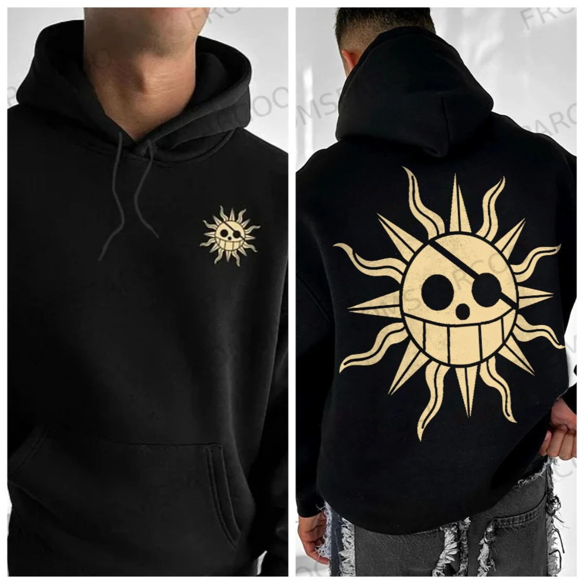 

ONE PIECE осенне-зимняя японская анимация горячей крови, классическая толстовка с капюшоном для мужчин и женщин, повседневный и удобный ТОП