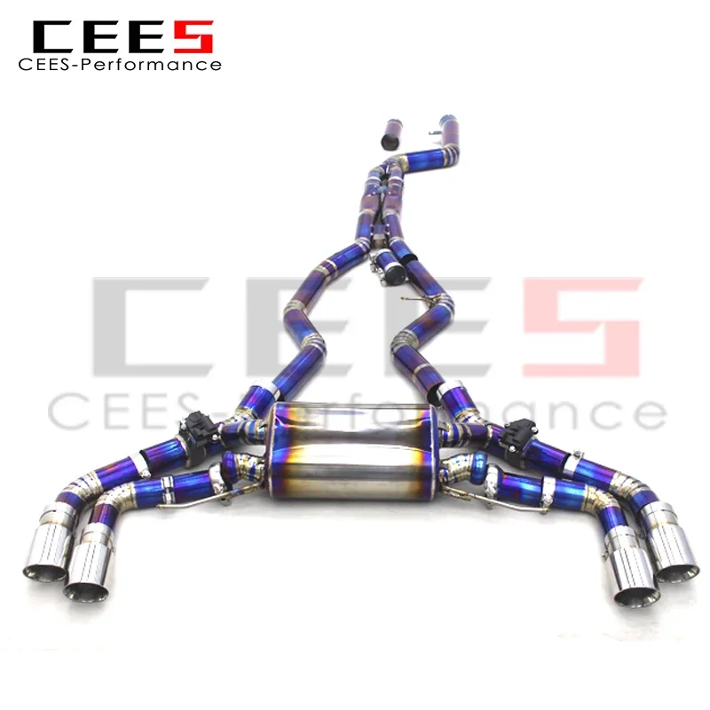 CEES Catback Exhaust Pipe For For BMW M240/M240i B58 G42 3.0T 2017-2023 Escape Titanium Pipes Muffler Car Exhaust System