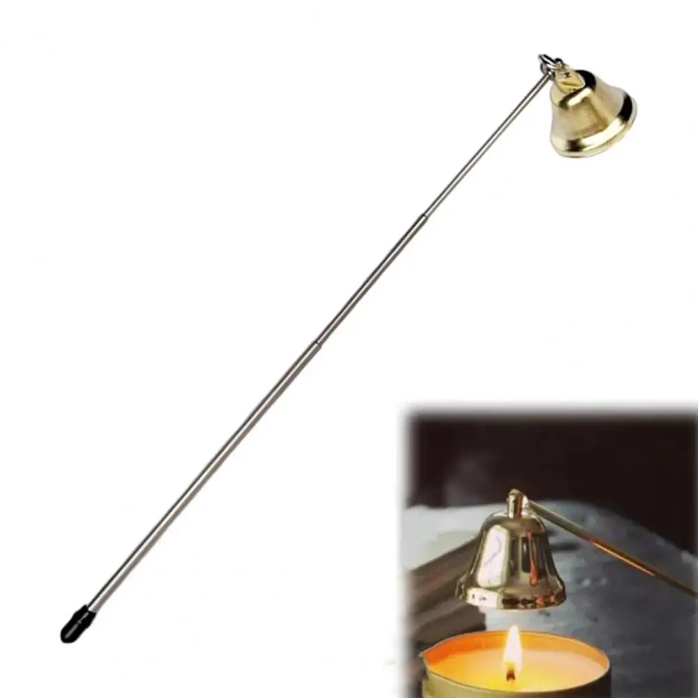 

Bell Candles Extinguisher Rotating Metal Tealight Candle Wick Flame Snuffer Putting Out Candle Stopper Tools Candle Accessories