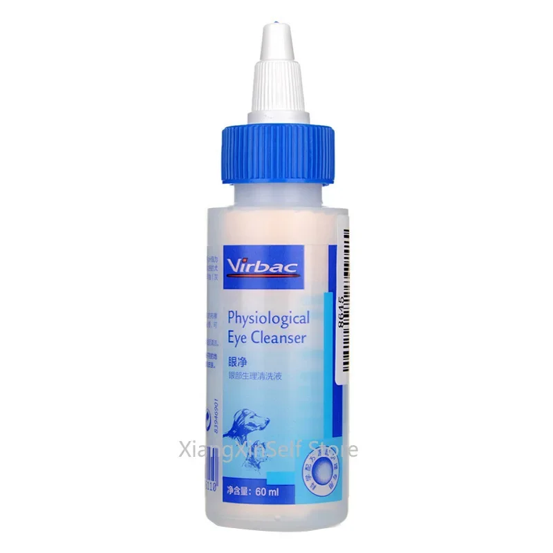 60ml Physical Eye Cleanser for Cats and Dogs Mild, Safe and Non-irritating Drops Pet Eyes Lotion Health Care Supplies