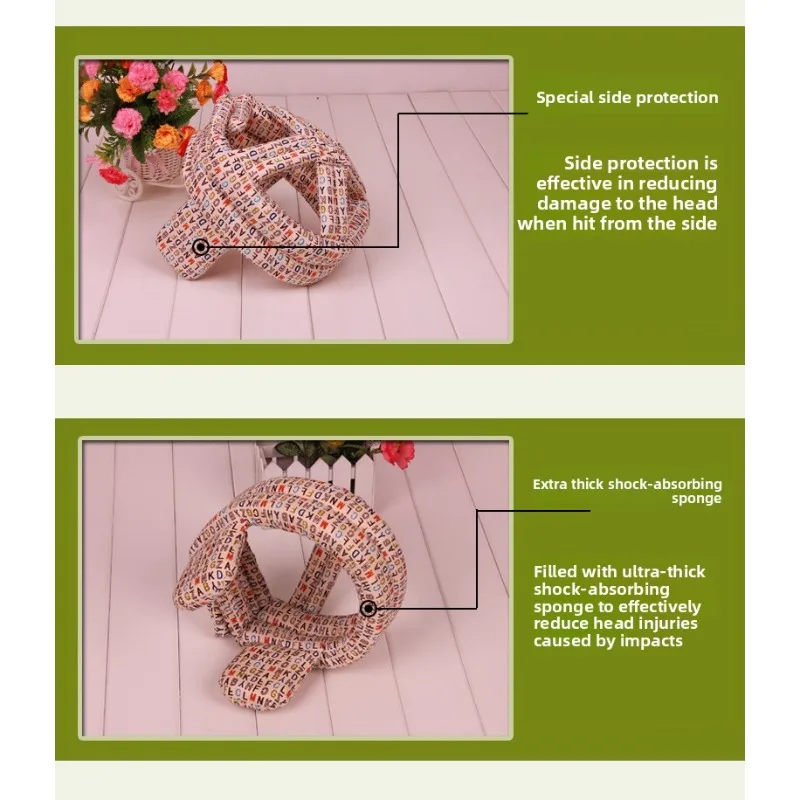 Proteção contra queda chapelaria adultos idosos anti colisão capacete de segurança algodão ajustável cabeça guarda idosos uso diário interior ao ar livre