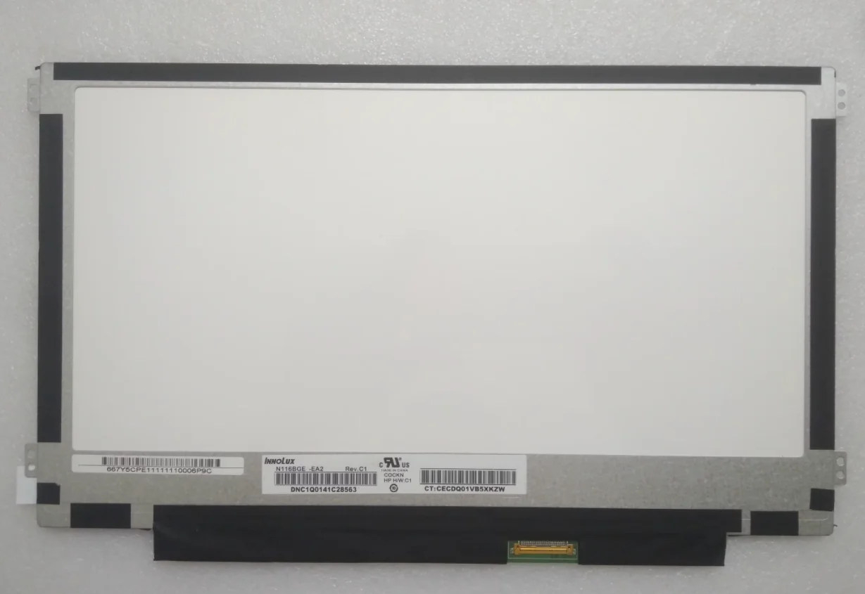 11.6” SLIM LCD Screen Panel 30pin eDP B116XTN02.3 NT116WHM-N23 N116BGE-EB2 N116BGE-EA2 M116NWR1 R7 1366*768 panel