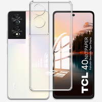 For TCL 40 NxtPaper 4G Case Soft Silicone Transparent Cover Phone Cases For TCL 40 NxtPaper Clear Shockproof Coque Protect Funda