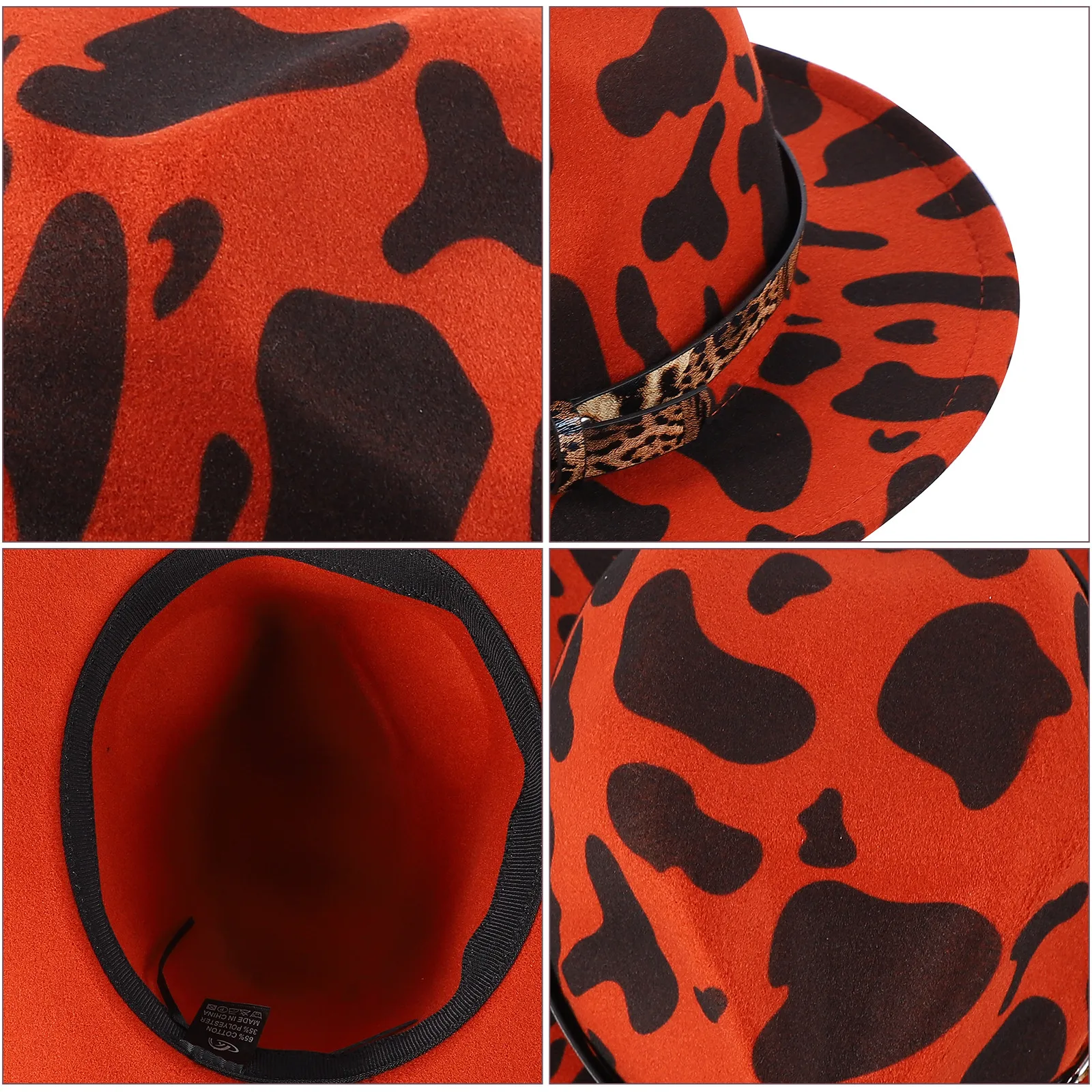 

Ladies Hat Jazz Hat Ladies Cap Fedora Hat Fashion Flat-edge