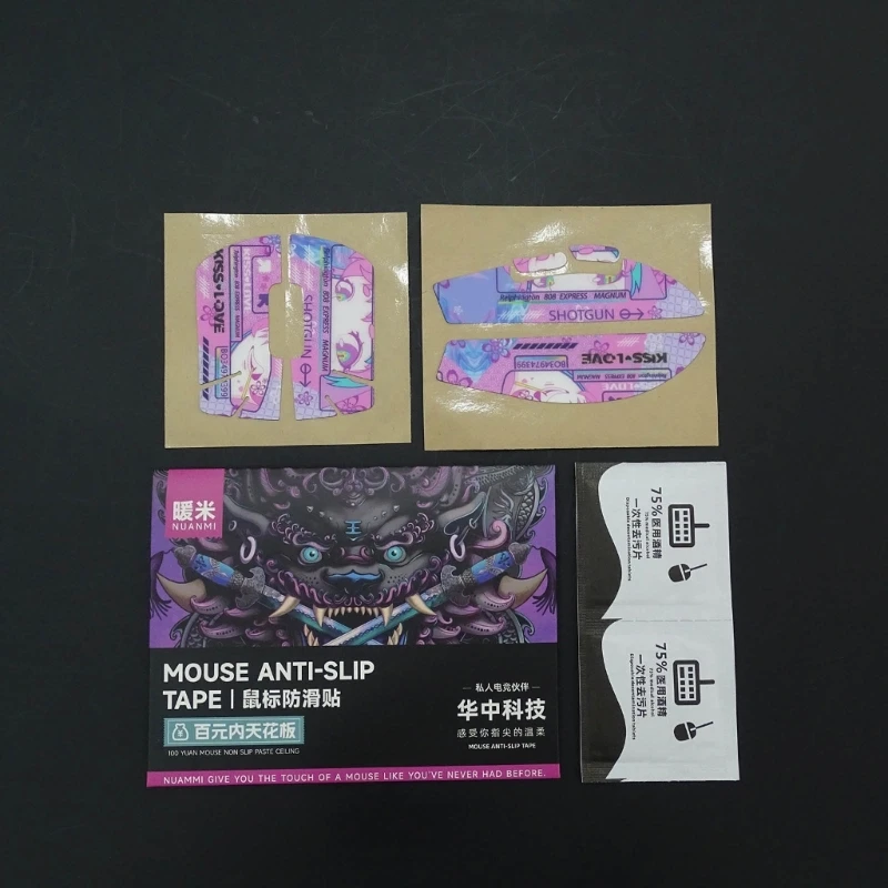 Handgefertigte, rutschfeste, schweißresistente Maushaut-Skates für Superlight Mouse, selbstklebendes Dropship