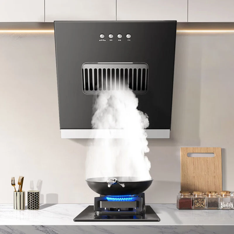 المطبخ 400 مللي متر غطاء فوق البوتاجاز لإخراج الأدخنة الذكية غطاء محرك السيارة طباخ مدخنة العادم شفاط المطبخ