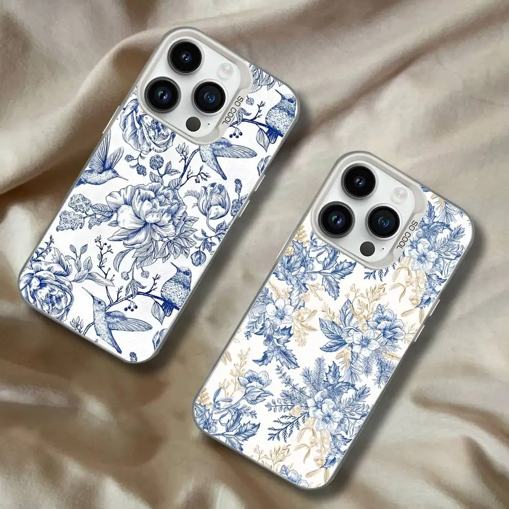 

Creative Adorable Cartoon Pattern White Matte Shockproof CoverPhone Case For iPhone 17,16,15,14,13,12,11,Pro,XS,Max,Plus,Mini