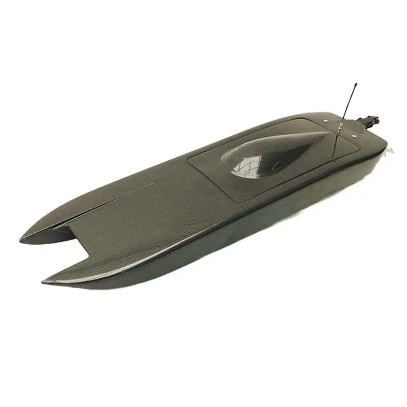 RC Speedboat Model Dual Motor Cat Boat Racing Grade HighSpeed Remote Control BoatModel Finished Product with Speed Exceeding 100