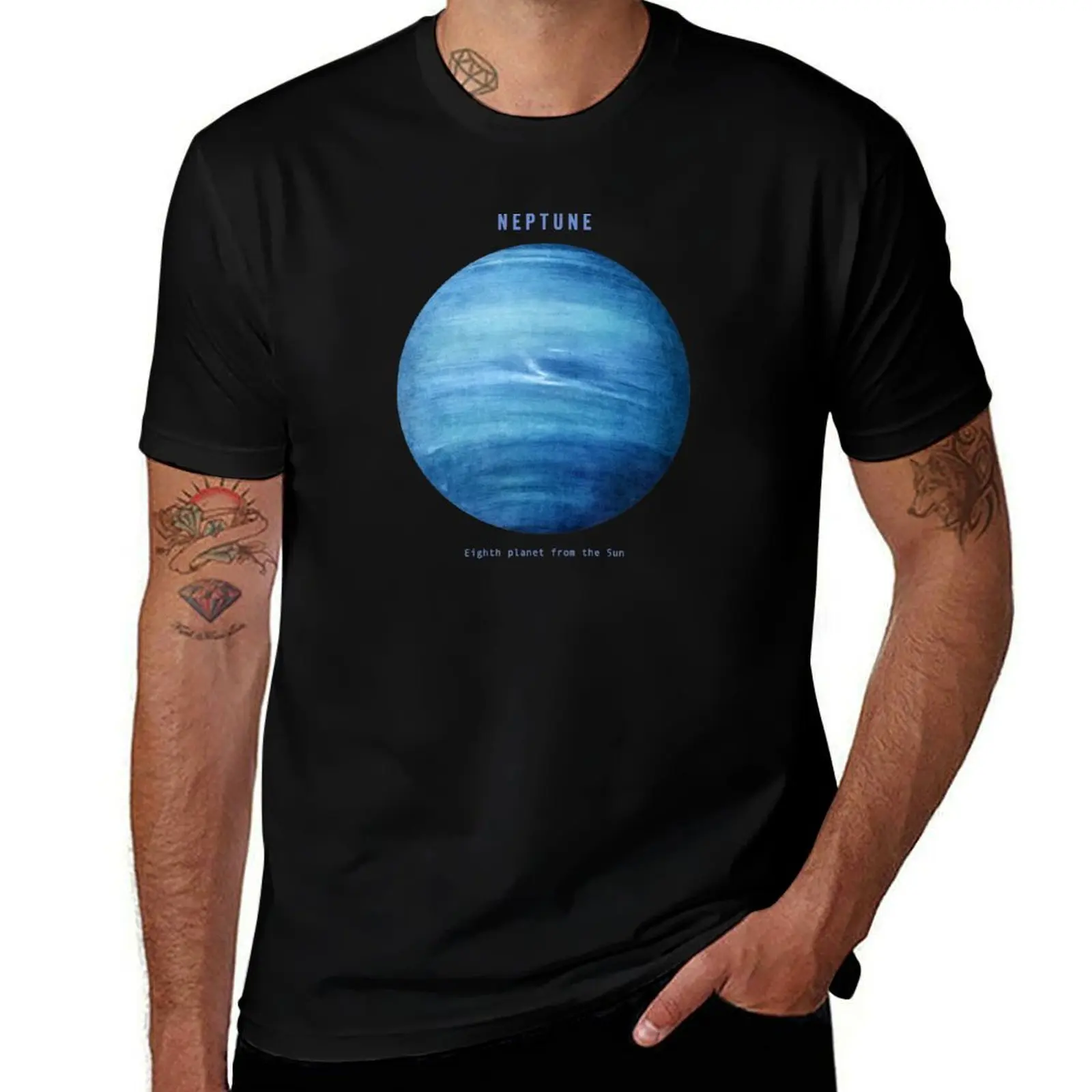 Neptune T-Shirt Basic Regular Fit Casual T-Shirt