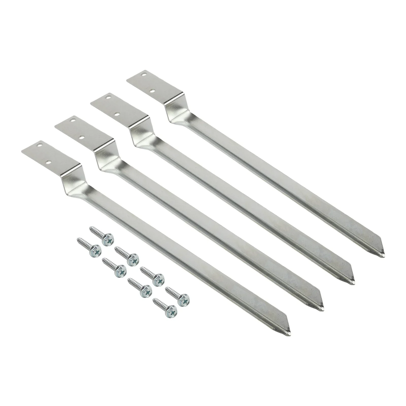

4PCS Wood Pile Grounding Sleeve Hammer Grounding Anchor For Wooden Swing Fixed Anchor Swing Ground Anchor Sleeve Fixed Anchor