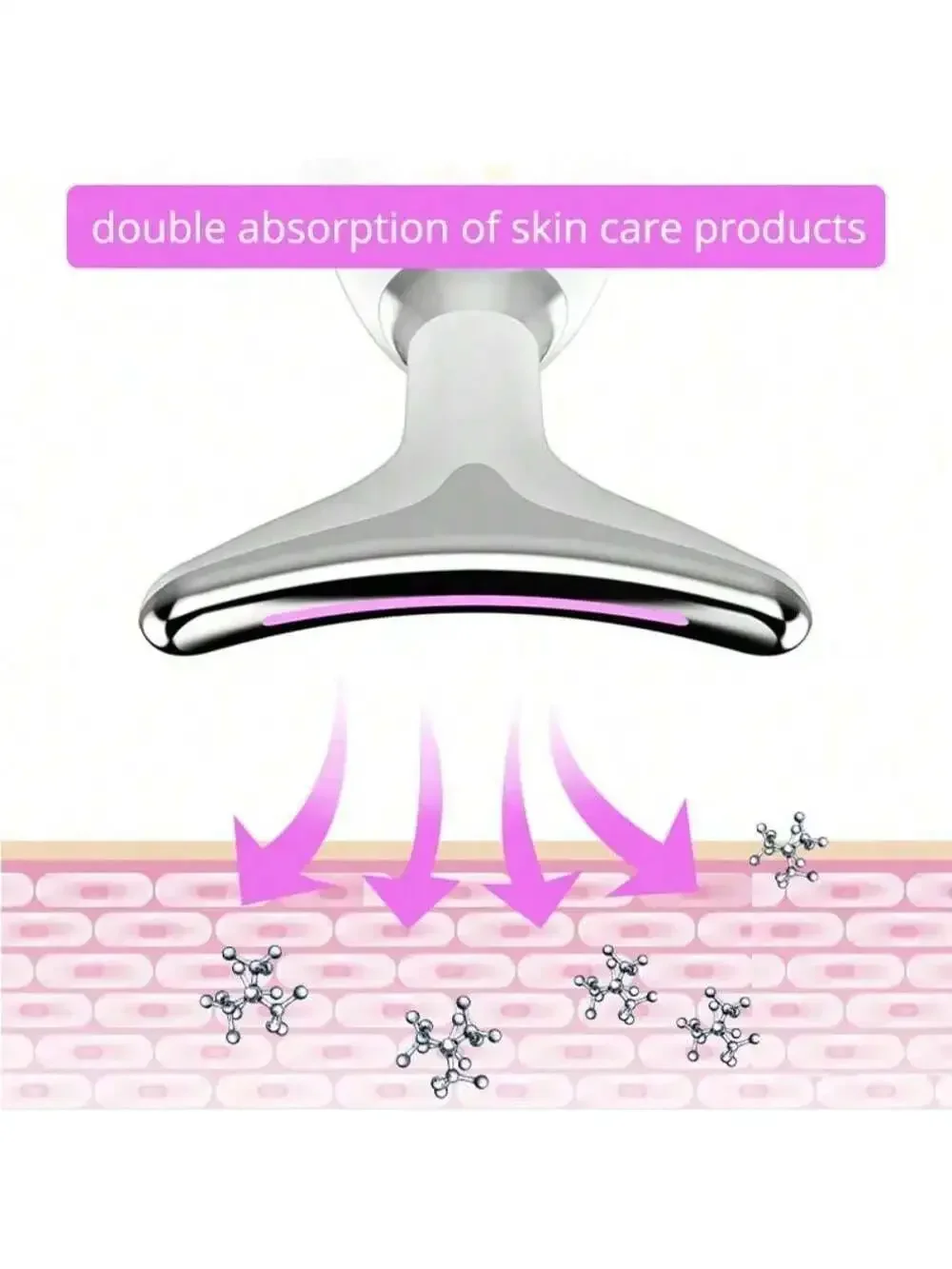 تتميز جهاز رفع الوجه المكركرنت المتقدم بـ 7 ألوان لعلاج الفوتون LED والاهتزاز للعناية بالبشرة الاحترافية في المنزل #4