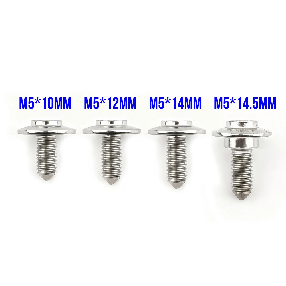Motorcycle M5 Stainless Steel Screws For BMW R1250GS R1300GS F850GS F750GS K1600 GTL S1000RR S1000XR G310GS Bolts Accessories