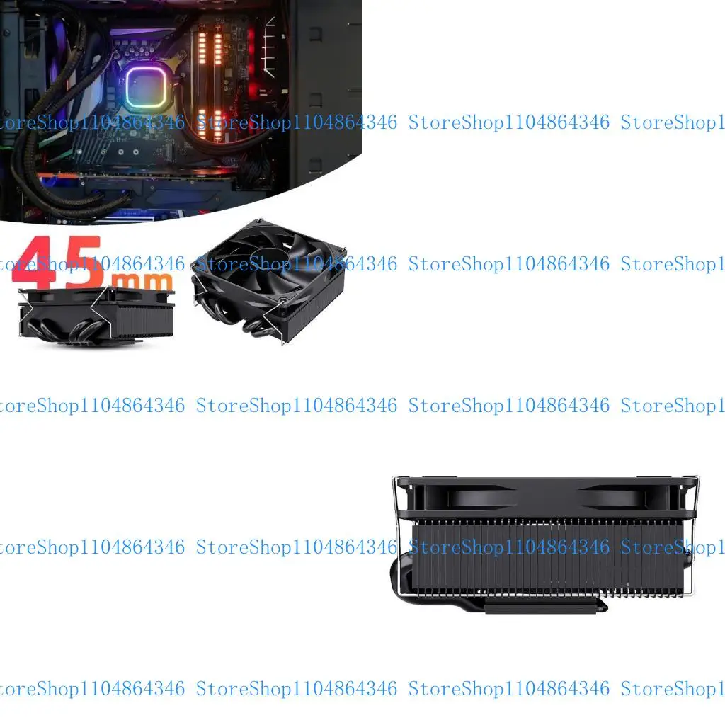 

5ASD SPACE SAPING COLERS COLERS с расширенной технологией охлаждения для LGA1700/1200/115X и AM5/AM4